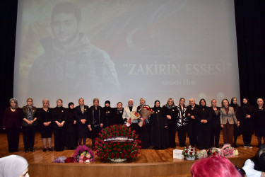 Şəhid kəşfiyyatçıya həsr edilən "Zakirin essesi" filmin təqdimat mərasimi - 01.05.2026