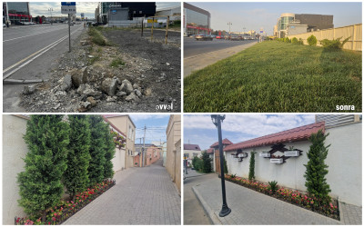 Nizami rayonunda quruculuq işləri davam etdirilir - 09.08.2025