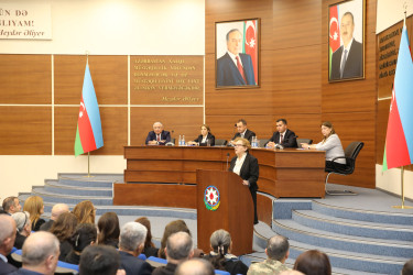 Nizami rayonunda cənab Prezident İlham Əliyevin YAP-ın VIII Qurultayındakı nitqindən irəli gələn vəzifələrin icrası ilə bağlı müşavirə keçirilib - 15.10.2026