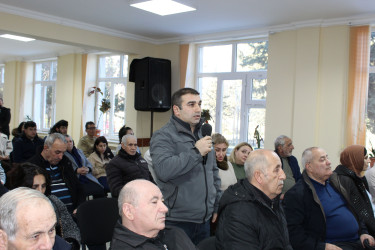 İcra Hakimiyyətinin başçısı Coşqun Cəbrayılov növbəti səyyar qəbul keçirib - 21.01.2026