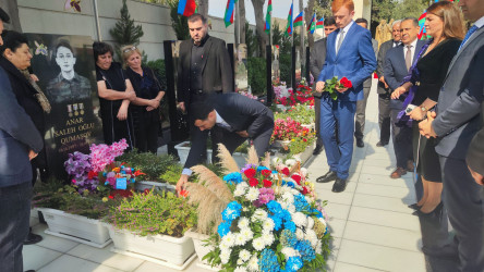 Vətən müharibəsi şəhidi Anar Saleh oğlu Qumaşovun xatirəsi yad edilib - 10.10.2025