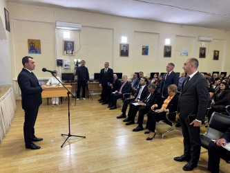 Rayon İcra Hakimiyyətinin başçısı Coşqun Cəbrayılov rayon sakinləri ilə növbəti səyyar qəbul keçirib - 13.11.2025