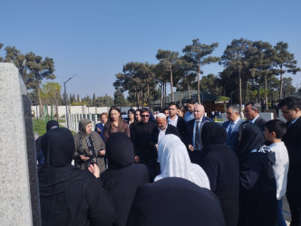 Vətən müharibəsi şəhidi leytenant Teymur Tehran oğlu Məcidzadənin məzarı ziyarət edilib - 10.10.2025