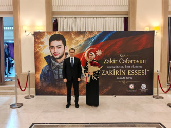 Şəhid kəşfiyyatçıya həsr edilən "Zakirin essesi" filmin təqdimat mərasimi - 01.05.2026