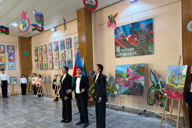 8 Noyabr - Zəfər Günü münasibətilə rəsm səegisi - 03-11-2025