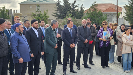 Vətən müharibəsi şəhidi Natiq Namiq oğlu Əhmədovun xatirəsi anılıb - 11.10.2025