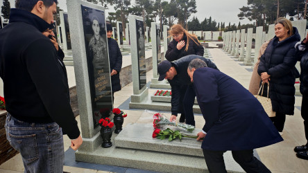 Vətən müharibəsi şəhidi çavuş Toğrul İsayevin məzarı ziyarət edilib - 25.12.2025