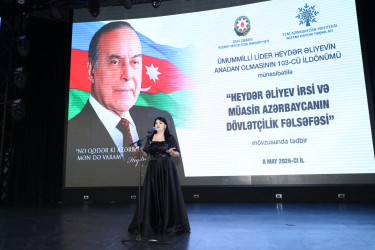 Ulu Öndər Heydər Əliyevin anadan olmasının 103-cü ildönümü münasibətilə tədbir  - 08.05.2026