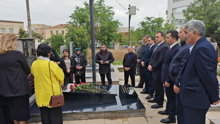 Vətən müharibəsi şəhidi Qələndər Alıyevin məzarı ziyarət edilib - 07.10.2026