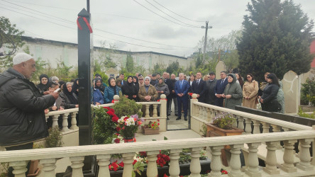 Şəhid Zakir Cəfərovun doğum günündə xatirəsi anılıb - 03.05.2026