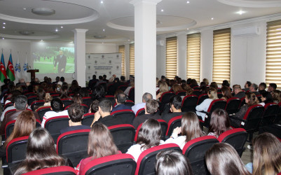 Nizami rayonunda 31 mart – Azərbaycanlıların Soyqırımı Günü ilə əlaqədar tədbir keçirilib