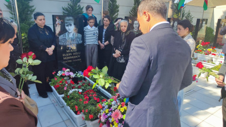 Vətən müharibəsi şəhidi Məmmədov Murad Elşən oğlunun xatirəsi anılıb, ailəsi ziyarət edilib - 25.09.2025
