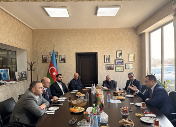 Nizami Rayon İcra Hakimiyyətinin başçısı TUNA QSC-də yeni avadanlıqların təqdimat mərasimində iştirak edib - 19.02.2026