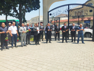 Vətən müharibəsi şəhidi Alı Həsənlinin doğum günündə məzarı ziyarət edilib - 22.06.2025