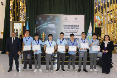 Ümummilli Lider Heydər Əliyevin  anadan olmasının 103-cü ildönümü münasibətilə məktəblilər arasında bilik yarışı  - 27.04.2026