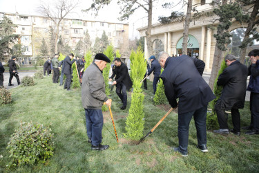 R.Rüstəmov küçəsi 72a ünvanında yeni park sakinlərin istifadəsinə verilib  - 23.12.2025