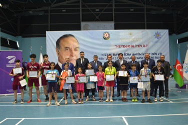 “Heydər Əliyev İli” çərçivəsində Badminton üzrə açıq turnir  - 10.04.2023