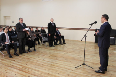 Rayon İcra Hakimiyyətinin başçısı sakinlərlə növbəti səyyar qəbul keçirib - 07.01.2026