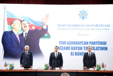 Yeni Azərbaycan Partiyasının Nizami rayon təşkilatının XI konfransı keçirilib - 14.09.2026