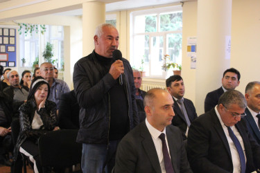 İcra Hakimiyyətinin başçısı Coşqun Cəbrayılov növbəti səyyar qəbul keçirib - 15.10.2025