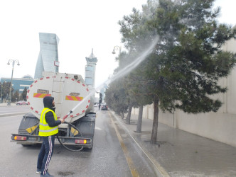 Nizami rayonunda Novruz bayramı ərəfəsində geniş təmizlik işləri aparılıb - 14.03.2026