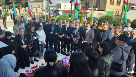 Vətən müharibəsi şəhidi Elsevər Ağacan oğlu Əhədzadənin ildönümündə məzarı ziyarət edilib - 25.10.2025