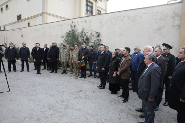 Vətən müharibəsi şəhidi, leytenant Kənan Süleymanlının adını daşıyan küçənin ünvan lövhəsinin açılışı  - 30.01.2025