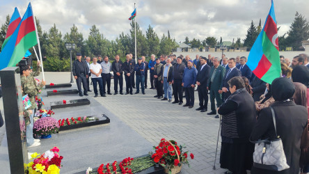 Vətən müharibəsi şəhidi Natiq Namiq oğlu Əhmədovun xatirəsi anılıb - 11.10.2025