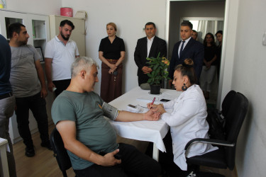 Nizami Tibb Mərkəzində növbəti qanvermə aksiyası  - 13.08.2025