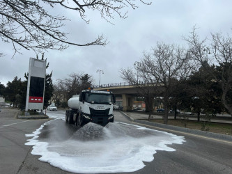 Nizami rayonunda güclü yağan yağışın fəsadlarının aradan qaldırılması ilə əlaqədar ümumrayon iməciliyi keçirilib - 30.03.2026