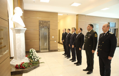 Nizami rayonu üzrə 2025-ci ilin sosial-iqtisadi inkişafının yekunları və qarşıda duran vəzifələrə həsr olunmuş hesabat yığıncağı keçirilib - 22.01.2026