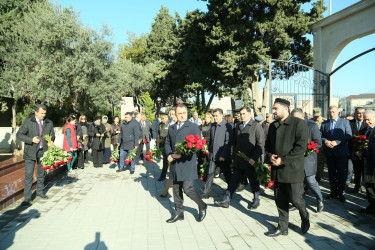 Zəfər Günündə şəhidlərin əziz xatirəsi ehtiramla yad edilib - 08.11.2024