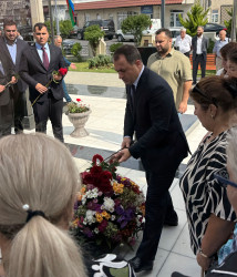 Vətən müharibəsi şəhidi Məmmədov Murad Elşən oğlunun xatirəsi anılıb - 25.09.2026