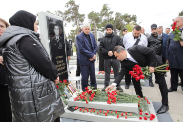 27 Sentyabr – Anım Günü ilə əlaqədar II Fəxri Xiyabanda şəhidlərin məzarları ziyarət edilib - 27.09.2025