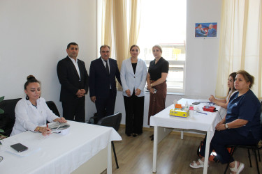 Nizami Tibb Mərkəzində növbəti qanvermə aksiyası  - 13.08.2025