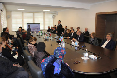 Nizami rayonunda məskunlaşmış Xocalı sakinləri ilə görüş keçirilib - 25.02.2026