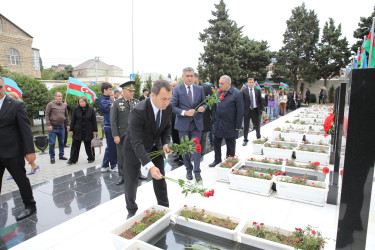 27 Sentyabr – Anım Günü ilə əlaqədar şəhidlərin əziz xatirəsi yad edilib - 27.09.2025