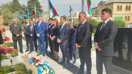 Vətən müharibəsi şəhidi Anar Saleh oğlu Qumaşovun xatirəsi yad edilib - 10.10.2025