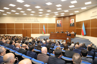 Nizami rayonunda cənab Prezident İlham Əliyevin YAP-ın VIII Qurultayındakı nitqindən irəli gələn vəzifələrin icrası ilə bağlı müşavirə keçirilib - 15.10.2026