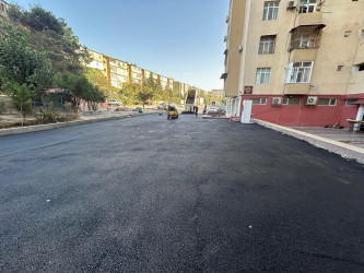 E.Süleymanov 158a ünvanında məhəllədaxili yol təmir edilir - 02.09.2024