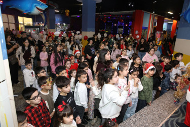 Nizami rayonunda şəhid və qazi övladları üçün bayram şənliyi  - 27.12.2025