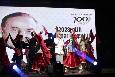 Ümummilli Lideri Heydər Əliyevin 100 illik yubileyi münasibətilə “Sən elə bir zirvəsən” adlı konsert --10.05.2023