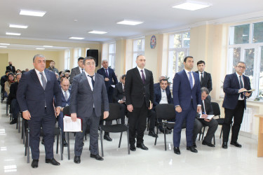 İcra Hakimiyyətinin başçısı Coşqun Cəbrayılov növbəti səyyar qəbul keçirib - 21.01.2026