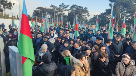 Şəhid Teymur Qaraisayevin məzarı ziyarət edilib