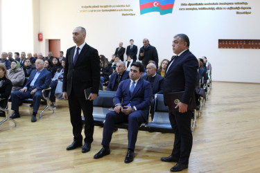 Nizami Rayon İcra Hakimiyyətinin başçısı sakinlərlə növbəti səyyar qəbul keçirib - 04.02.2026