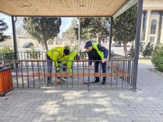 Nizami rayonunda Novruz bayramı ərəfəsində geniş təmizlik işləri aparılıb - 14.03.2026