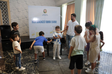 Yeni tədris ili ərəfəsində Bilik Günü münasibətilə şəhid və qazi övladları ilə görüş - 10.09.2024