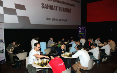 Ümummilli Lider Heydər Əliyevin anadan olmasının 103-cü ildönümü münasibətilə məktəblilər arasında şahmat turniri  - 23.04.2026