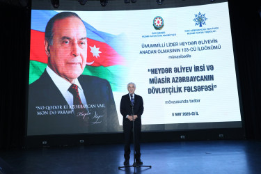 Ulu Öndər Heydər Əliyevin anadan olmasının 103-cü ildönümü münasibətilə tədbir  - 08.05.2026