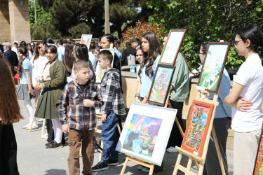 II Makeathon Nizami Festivalında rayon məktəbliləri və gənclərinin “Smart city” və “Sərbəst layihə” istiqamətləri üzrə hazırladıqları layihələr nümayiş etdirilib - 15.05.2026